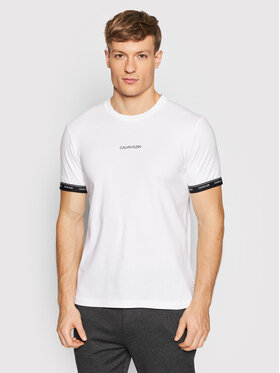 Calvin Klein Calvin Klein T-Shirt Archive Logo K10K108185 Bílá Regular Fit