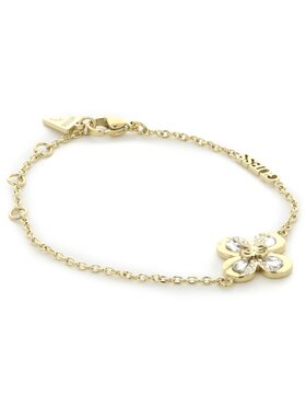 Guess Guess Náramok Amazing Blossom JUBB03 058JW Žlté pozlátenie