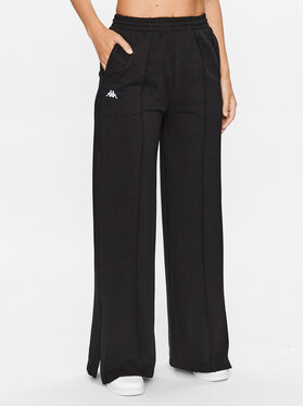 Kappa Kappa Долнище анцуг 313031 Черен Regular Fit