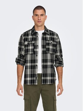 Only & Sons Only & Sons Košulja 22024699 Crna Loose Fit