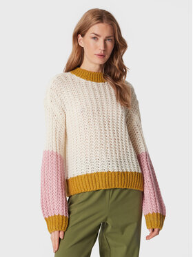Moss Copenhagen Moss Copenhagen Pullover Hinari Heidi 17212 Écru Regular Fit