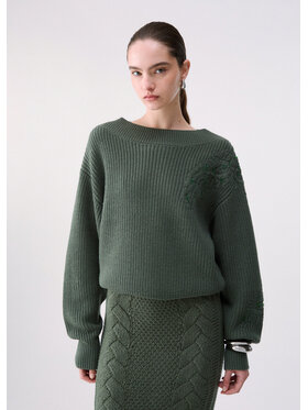 Liu Jo Liu Jo Maglione CF6031MA22S90312 Verde Regular Fit