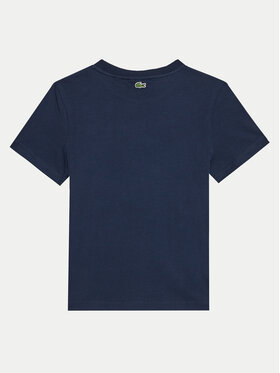 Lacoste T-shirt TJ3003 Tamnoplava Regular Fit