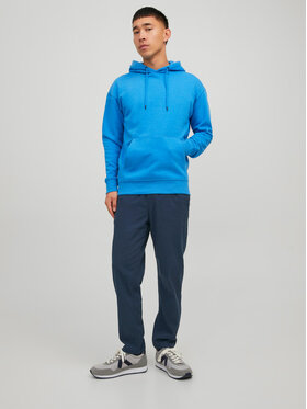 Jack&Jones Hlače Iz Tkanine Stace 12229699 Mornarsko Modra Relaxed Fit