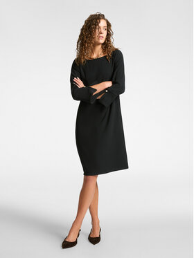 Elena Mirò Elena Mirò Sukienka codzienna 7428P000232N033 Czarny Regular Fit