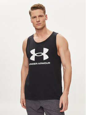 Under Armour Under Armour Tank-Top Ua Sportstyle Logo Tank 1382883-001 Schwarz Loose Fit