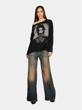 MADE BY SOCIETY MADE BY SOCIETY T-Shirt Secret Muse - T27885 Czarny Basic Fit