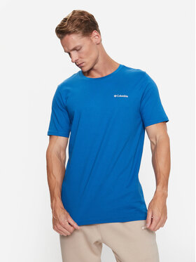Columbia Columbia T-krekls Rapid Ridge™ Back Graphic Tee II Zils Regular Fit