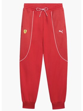Puma Puma Spodnie dresowe Ferrari Race Sweat Pants CC Czerwony Regular Fit