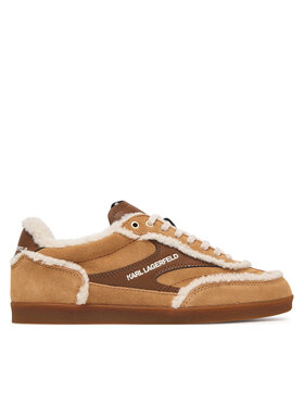 KARL LAGERFELD KARL LAGERFELD Sneakersy Kandidate KL63857L Beżowy
