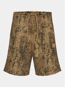 Alpha Industries Alpha Industries Sportske kratke hlače Essentials 146363C Smeđa Regular Fit