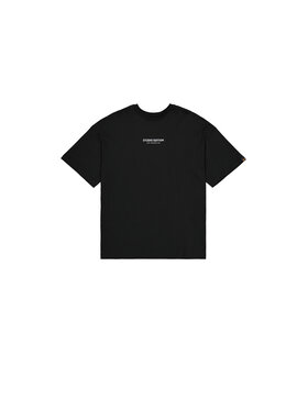Alpha Industries Alpha Industries T-Shirt Studio Edition Backprint T-Shirt Women Czarny Loose Fit