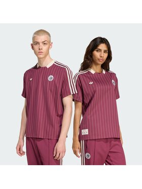 adidas adidas Koszulka techniczna 157193 Czerwony Loose Fit