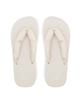 Calvin Klein Jeans Calvin Klein Jeans В'єтнамки Beach Sandal Flatform Ttxr Satin YW0YW01723 Бежевий