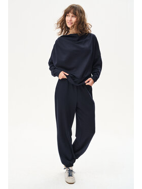 blue shadow blue shadow Spodnie materiałowe Tracy Granatowy Regular Fit