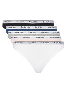 Calvin Klein Underwear Calvin Klein Underwear Комплект 5 чифта класически бикини 000QD5208E Цветен