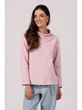 BeWear BeWear Svetr B268 Růžová Modern Fit