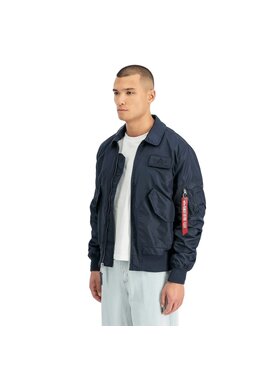 Alpha Industries Alpha Industries Bunda pro přechodné období AI.266101 Tmavomodrá Slim Fit