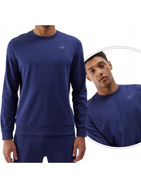 4F 4F Felpa 4FWSS24TSWSM1181-31S Blu scuro Regular Fit