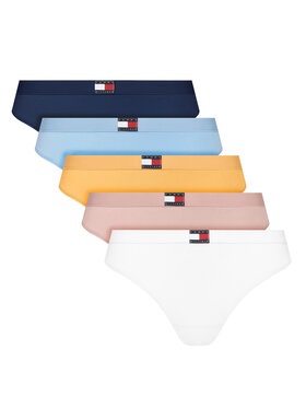 Tommy Hilfiger Tommy Hilfiger Набір з 5 пар стрінгів UW0UW05642 Кольоровий