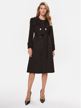 Liu Jo Liu Jo Manteau en laine CF3002 T3540 Noir Regular Fit