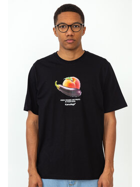Kamuflage Kamuflage T-Shirt NSFW Czarny Relaxed Fit