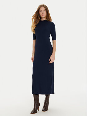 Tommy Hilfiger Tommy Hilfiger Ikdienas kleita WW0WW44430 Tumši zils Slim Fit