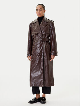 HUGO HUGO Cappotto di transizione Malitte-1 50542286 Marrone Relaxed Fit