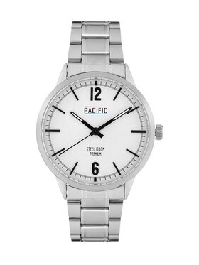 Pacific Pacific Zegarek PC00389 Srebrny
