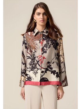 Oltre Oltre Camicia 5110R003013N0R2 Écru Baggy Fit