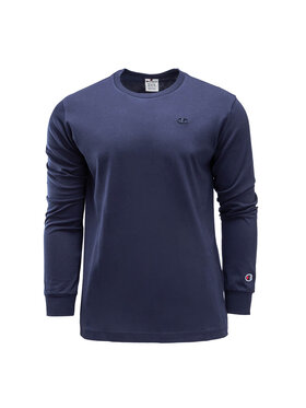Champion Champion Longsleeve 219071-BS538-NVB_L Granatowy Regular Fit