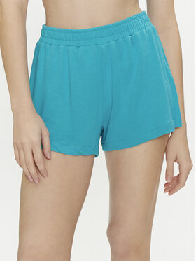 Calvin Klein Swimwear Calvin Klein Swimwear Kratke hlače iz tkanine KW0KW02441 Turkizna Regular Fit
