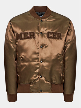 Mercer Amsterdam Mercer Amsterdam Bomber striukė Unisex The Varsity MEAP233003 Ruda Classic Fit