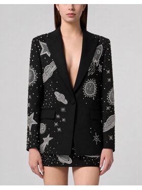 PHILIPP PLEIN PHILIPP PLEIN Sako 31272 Čierna Loose Fit