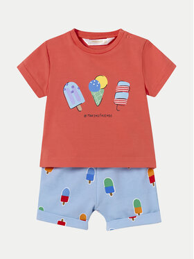 Mayoral Mayoral Completo T-shirt e pantaloncini 1224 Multicolore Regular Fit