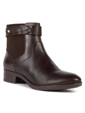 Geox Geox Polokozačky D Felicity D36G1F 043NH C6009 Hnědá