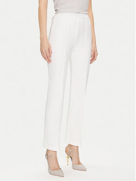 Marc Aurel Marc Aurel Pantaloni di tessuto 1716 7001 93305 Bianco Regular Fit