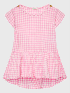 United Colors Of Benetton United Colors Of Benetton Sukienka codzienna 4GDKAV008 Różowy Regular Fit