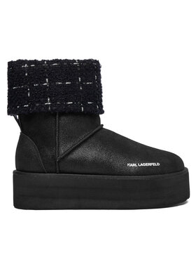 KARL LAGERFELD KARL LAGERFELD Апрески Thermo KL48552 Черен
