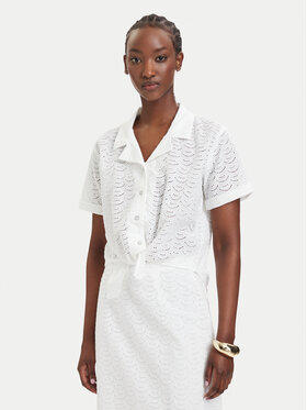 Guess Guess Camicia W6GH48 W1881 Bianco Classic Fit