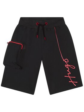 Hugo Hugo Szorty sportowe G24102 D Czarny Regular Fit