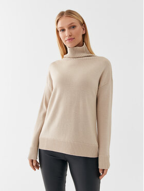 Max Mara Leisure Max Mara Leisure Поло Nuble 23336609 Бежов Relaxed Fit