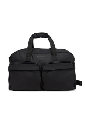 Tommy Hilfiger Tommy Hilfiger Сак Th Repreve Duffle AM0AM13362 Черен