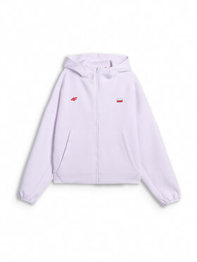 4F 4F Bluza STREFA KIBICA Biały Regular Fit