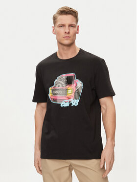 HUGO Hugo T-shirt Damotoro 50514092 Crna Relaxed Fit