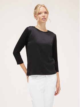 Motivi Motivi T-Shirt G064W103082N033 Czarny Regular Fit