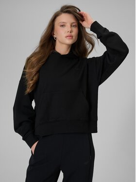 4F 4F Bluza 4FRSS26TSWSF2926-20S Czarny Regular Fit