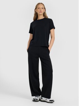 4F 4F Tričko 4FRAW25TTSHF3282-21S Čierna Regular Fit