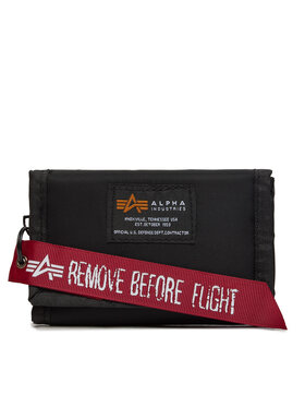 Alpha Industries Alpha Industries Portafoglio Crew Wallet II 146940 03 Nero