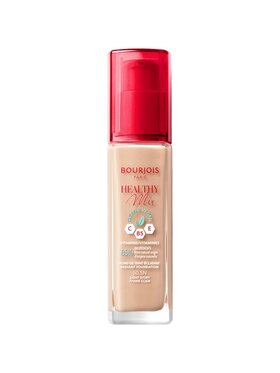Bourjois Bourjois Bourjois Healthy Mix Clean wegański podkład rozświetlający 50.5N Light Ivory 30ml Podkład czarny